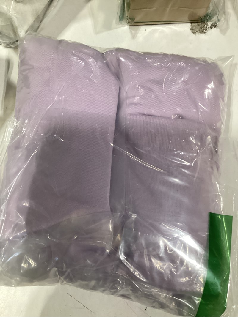 Condition photo showing Good Condition for Spandex Fitted Wedding Arch Cover 6.6FT Round Top Stand Covers Double-Side Chiara Cover Backdrop Cover for Wedding Birthday Party Ceremony Baby Shower Decoration(Lavender) 6.6FT Lavender