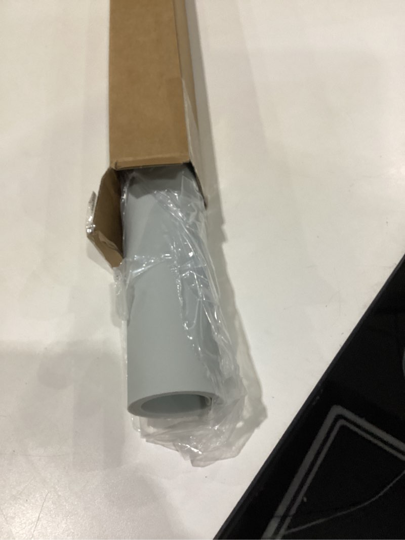 Condition photo showing New/Like New for extra large non-slip silicone mat, 32.3x24 inch cut-to-fit counter protector,heat & waterproof drawer liner, food grade durable desk mat, 1.2mm thick gray gray 32.3" x 24"