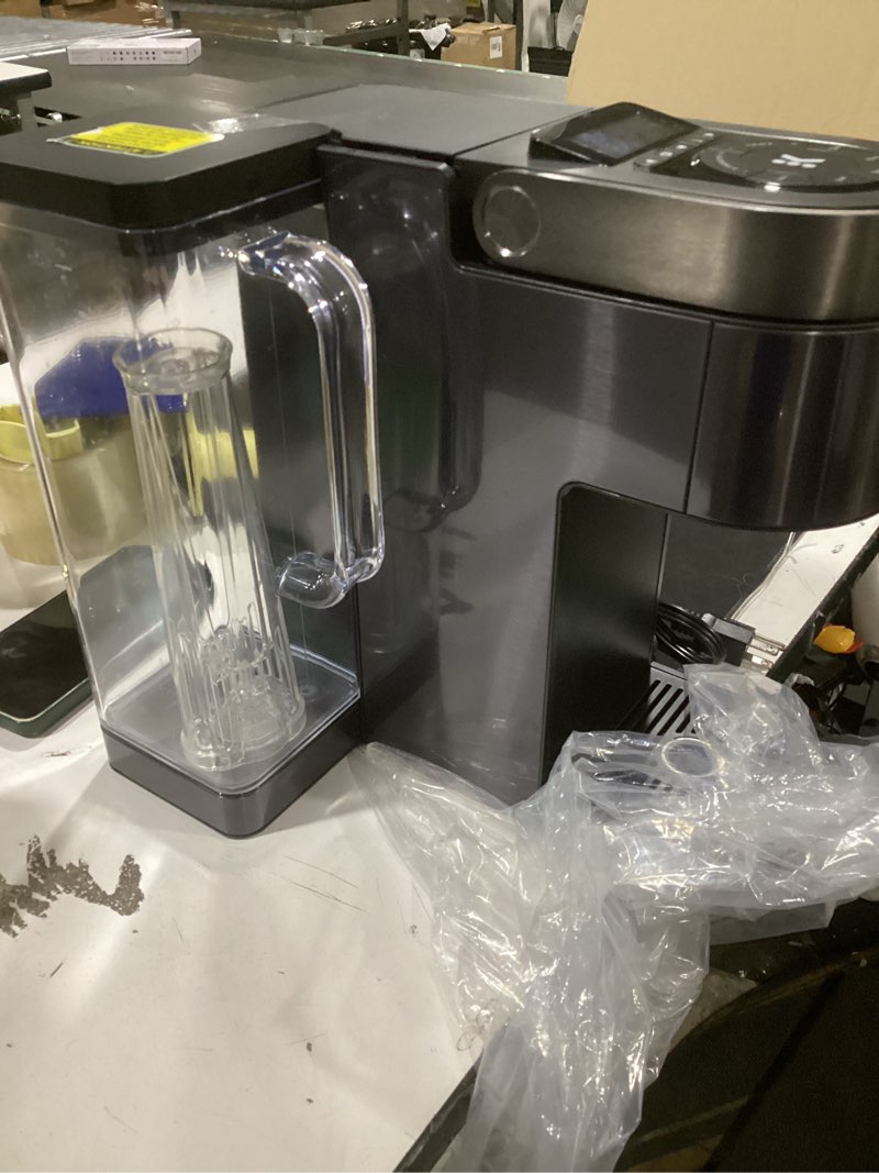 Condition photo showing As Is for (parts only) keurig k-supreme plus smart coffee maker, single serve k-cup pod coffee brewer, brewid and multistream technology, 78 oz, black black maker