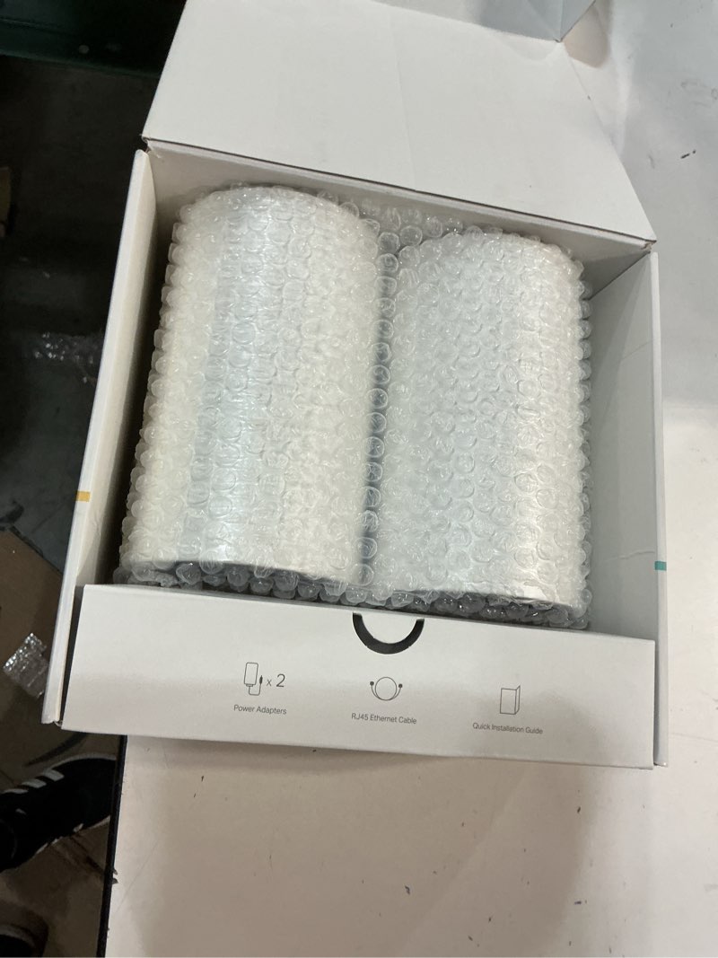 Condition photo showing New/Like New for TP-Link Deco 7 Pro BE63 Tri-Band WiFi 7 BE10000 Whole Home Mesh System- 6-Stream 10 Gbps, 4x2.5G Ports Wired Backhaul, 4X Smart Internal Antennas, VPN, HomeShield, Free Expert Support (2-Pack) WiFi 7 BE10000 2 Pack