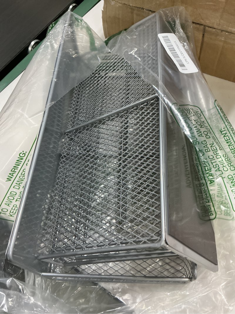 Condition photo showing Good Condition for dtuqyx magnetic shelf for washing machine 4-pack: widen magnetic laundry organizer (5"-6") with hanger organizer, strong magnet, rust proof, heavy duty magnetic spice rack for refrigerator (grey) grey 12.4" * 6" * 4.72"
