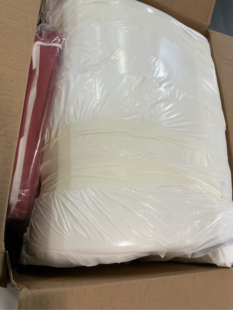 Condition photo showing Good Condition for funhome outdoor bench cushion 48 x18 x3 inch,waterproof portable settee cushion,foam insert with handle&ties,bench seat pads for garden patio porch swing backyard furniture(red stripe) red stripe 48 x 18 x 3 inches