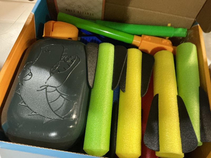Condition photo showing Good Condition for otoseth toy rocket launcher for kids - launch up to 100 ft, 8 foam rockets & adjustable launch stand, outdoor toys for kids ages 4-8, birthday gifts for boys, toy for toddlers age 3+ toy rocket launcher-8p
