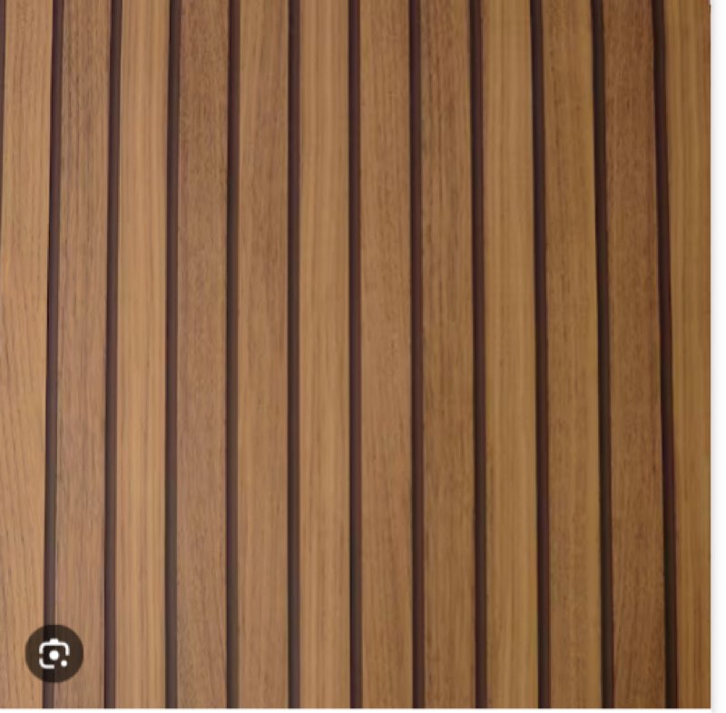 Wooden Slats Natural Wallpaper 