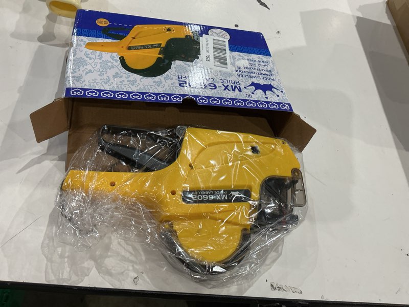 Condition photo showing Good Condition for cash & card two-line price gun – retail pricing labeler with dual line printing, handheld price tag gun for stores, grocery, clothing, discount shops and more.