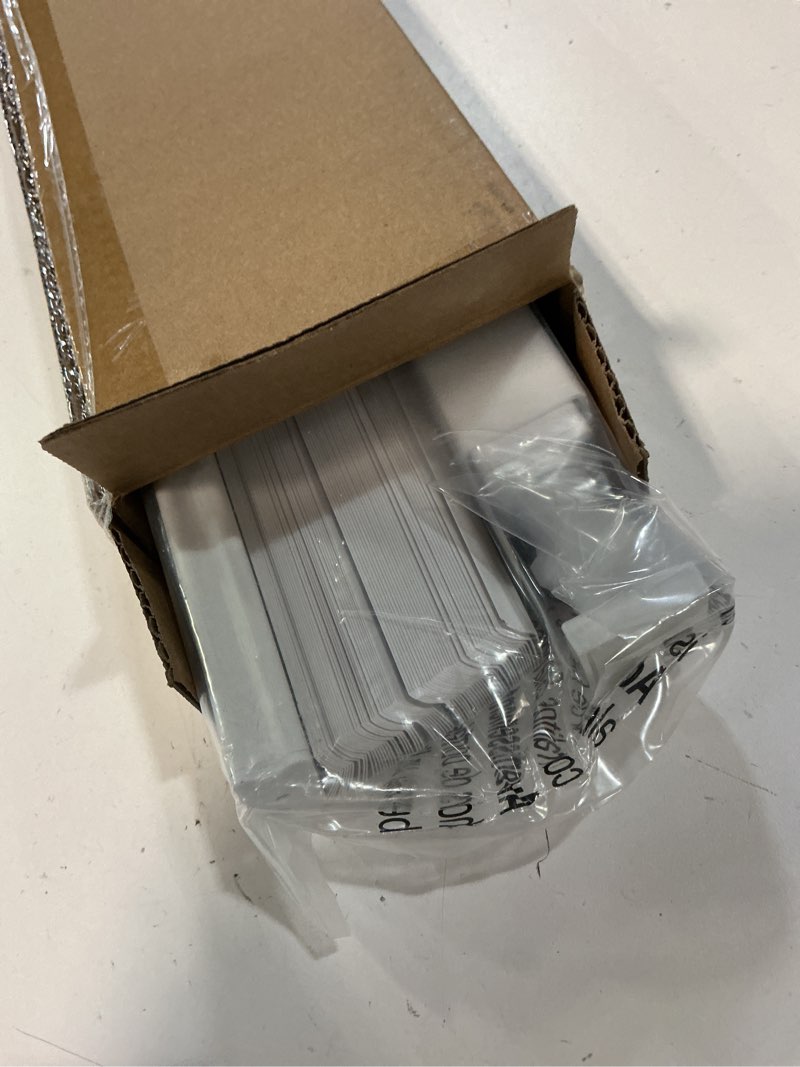 Condition photo showing Good Condition for unishades no drill blinds for windows 1" vinyl l-shaped slats cordless mini blinds for home, for window size 30.5" w × 48" h white white 30.5" w × 48" h