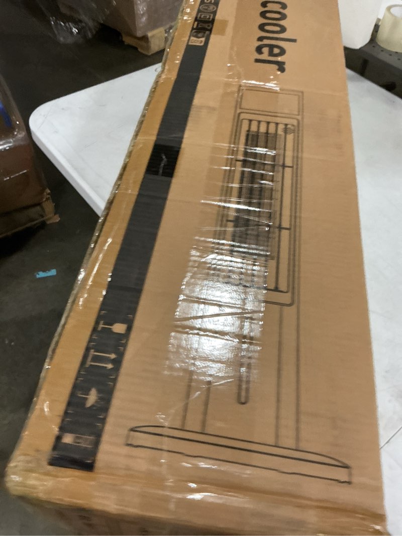 Condition photo showing New/Like New for portable air conditioners for room, 3-in-1 evaporative air cooler, fast cooling portable ac unit/24h timer, remote oscillating tower fan, 4 modes 3 speeds, quiet swamp cooler for bedroom office white