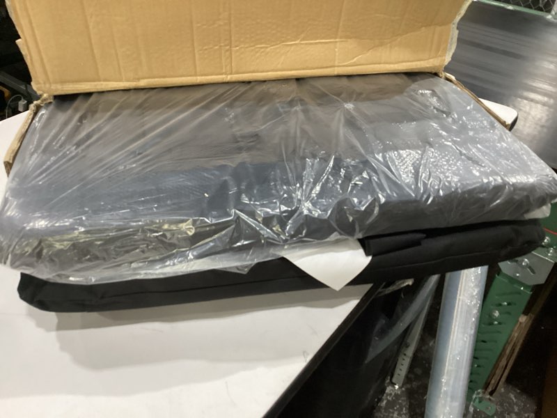 Condition photo showing New/Like New for hoperan heated stadium seats for bleachers with back support wide cushion, extra portable bleacher seat foldable stadium chair, usb 3 levels of heat, pockets for outdoor indoor sports 25" black 2pcs