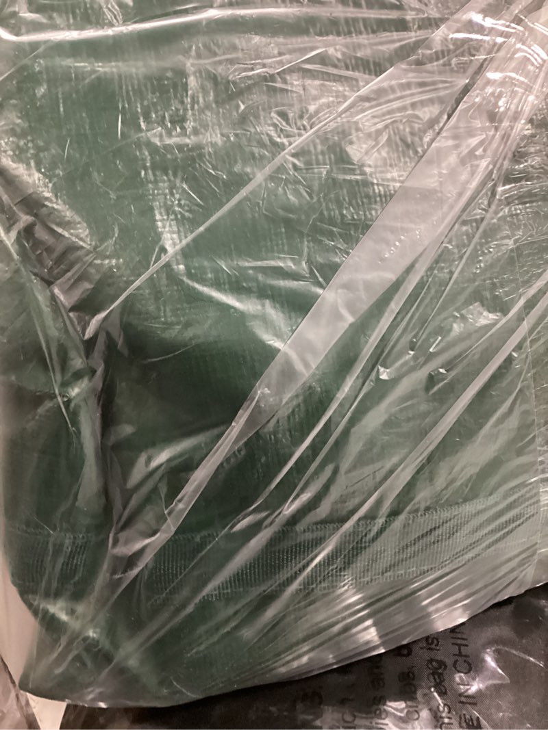 Condition photo showing Good Condition for Christmas Tree Storage Bag 9ft, Heavy Duty Artificial Xmas Bag with Reinforced Handles, Dual Zippers Wide Opening, Two Mesh Pockets, PE Large Storage Container for Decorations Trees (Green) Green Large PE-9ft