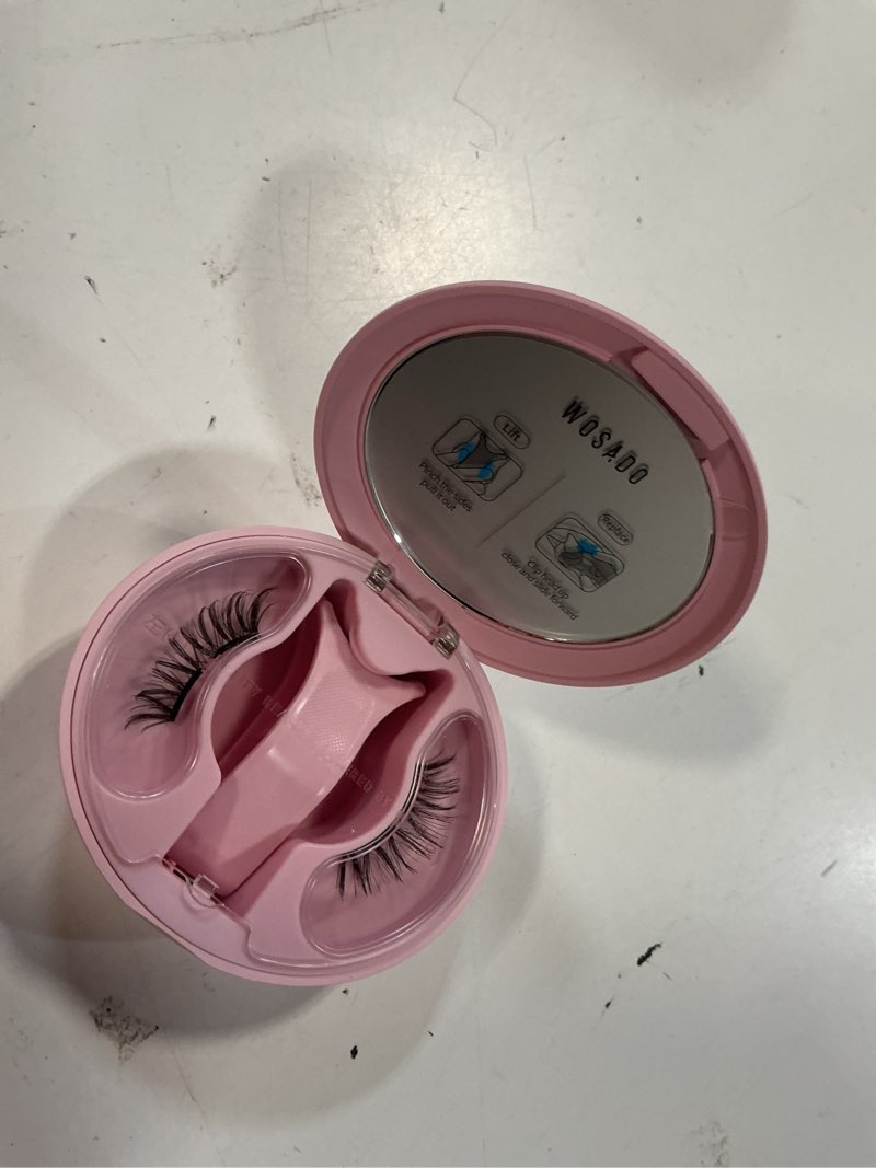 Condition photo showing Good Condition for wosado×zootopia1 soft magnetic eyelashes kit with applicator, disney [no.18 velvet black] 21.5mm reusable glue-free magnetic lashes, cruelty-free false lash, waterproof, lightweight, for heavy makeup no.18 velvet black 1 pair (pack of 1)