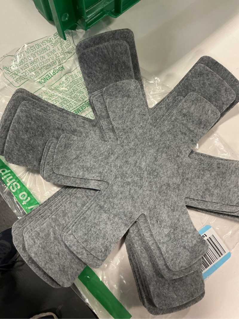 Condition photo showing Good Condition for BOYAN Pot and Pan Protectors, Set of 12 and 3 Different Size, Cookware Dividers Pads/Stacking Pan Protectors/Pot Separators Pads for Protecting and Separating Pots Pans