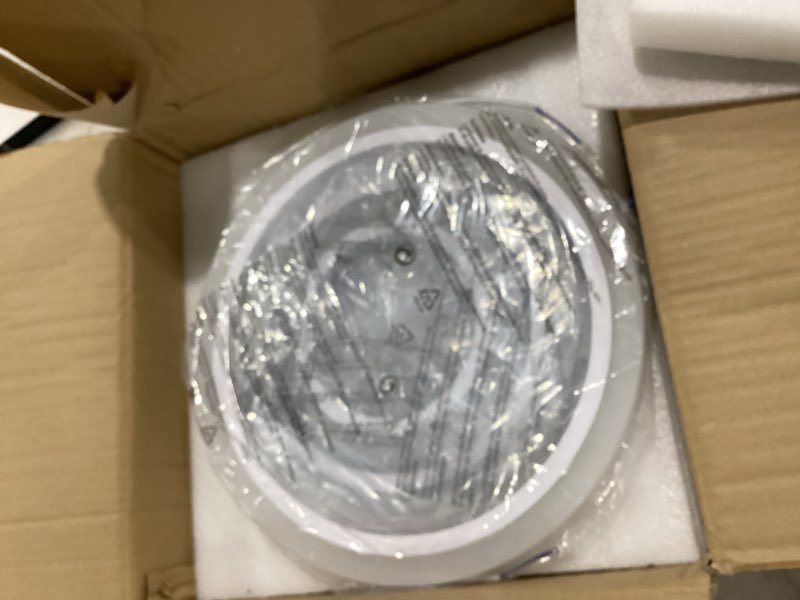 Condition photo showing Good Condition for modern led ceiling light,70w flush mount ceiling light,dimmable ceiling lights for bedroom,6 rings lighting fixture led ceiling lamp for kitchen,living room,laundry room,3000-6000k,white 6 ring-dimmable-70w-white