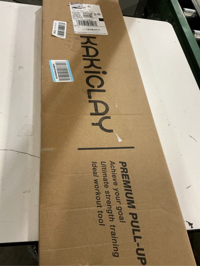 Condition photo showing New/Like New for kakiclay 2026 upgrade multi-grip pull up bar with smart larger hooks technology - usa original patent, designed, shipped, warranty