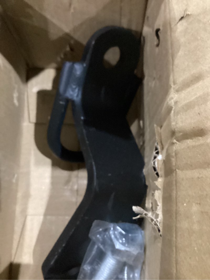 Condition photo showing As Is for lifgarfe three-way receiver hitch lawn mover hitch attachments fit for atv/utv without 2" ball