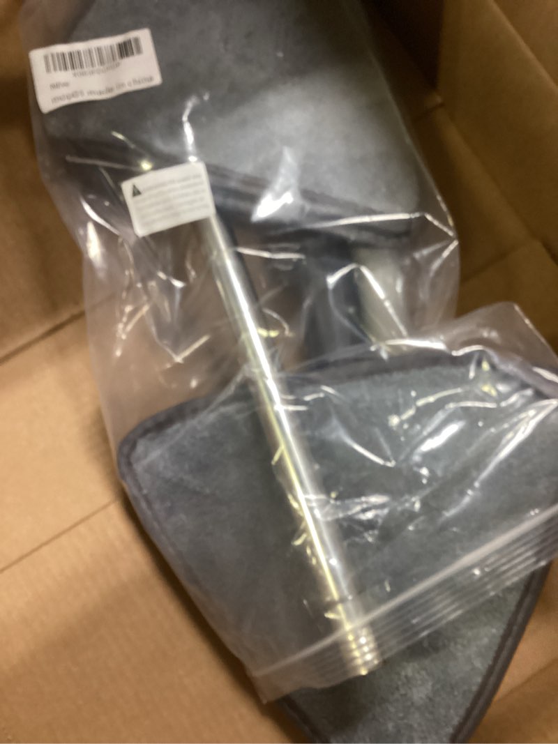 Condition photo showing New/Like New for 360 Degree Rotatable Adjustable Cleaning Mop,52.1'' Telescopic Triangular Mop with Automatic Water Squeezing Function for Floor Window Ceiling,with 4 Replacement Microfiber Pads (Blue)