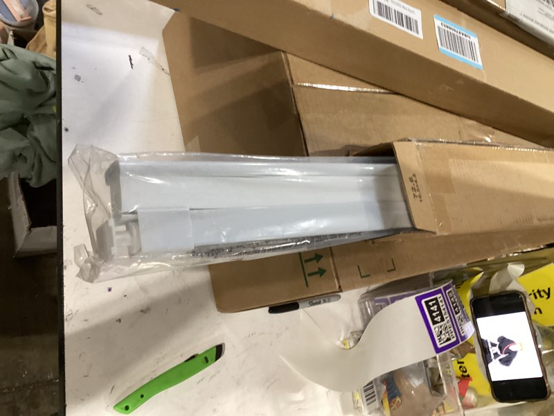 Condition photo showing Good Condition for lazblinds cordless cellular shades, no tools no drill light filtering honeycomb shades pleated blinds for windows, 29'' w x 48'' h, white light filtering-white 29'' w x 48'' h