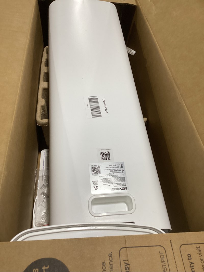 Condition photo showing Good Condition for dreo hm735s 11l smart humidifier large room 700 ft², 100h cool mist air humidifiers for bedroom, top-fill, clean tank technology, 26db, auto mode, aroma box, rgb, remote & app control, baby, white