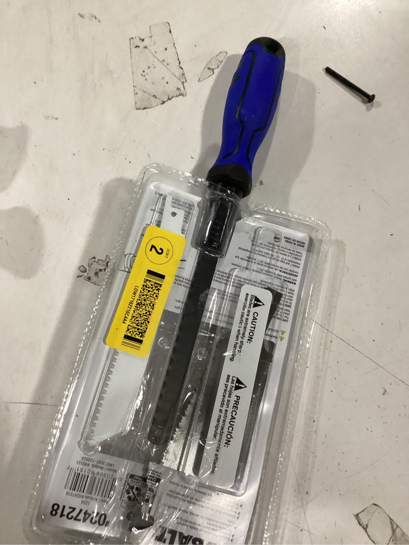 Condition photo showing As Is for kobalt 3-in-1 10-in cross-cutting multi-saw