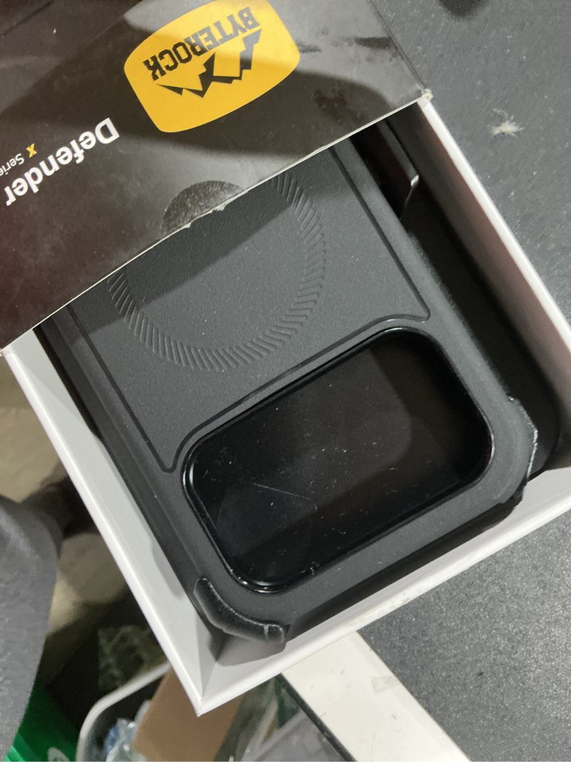 Condition photo showing Good Condition for for iPhone 17 Pro Max Case 6.9" with Belt Clip Holster,Compatible with MagSafe,Anti-Drop,Shockproof,Heavy Duty Protection,w/Screen Protector,with 360°Rotating Kickstand,Black iPhone 17 Pro Max Case Black