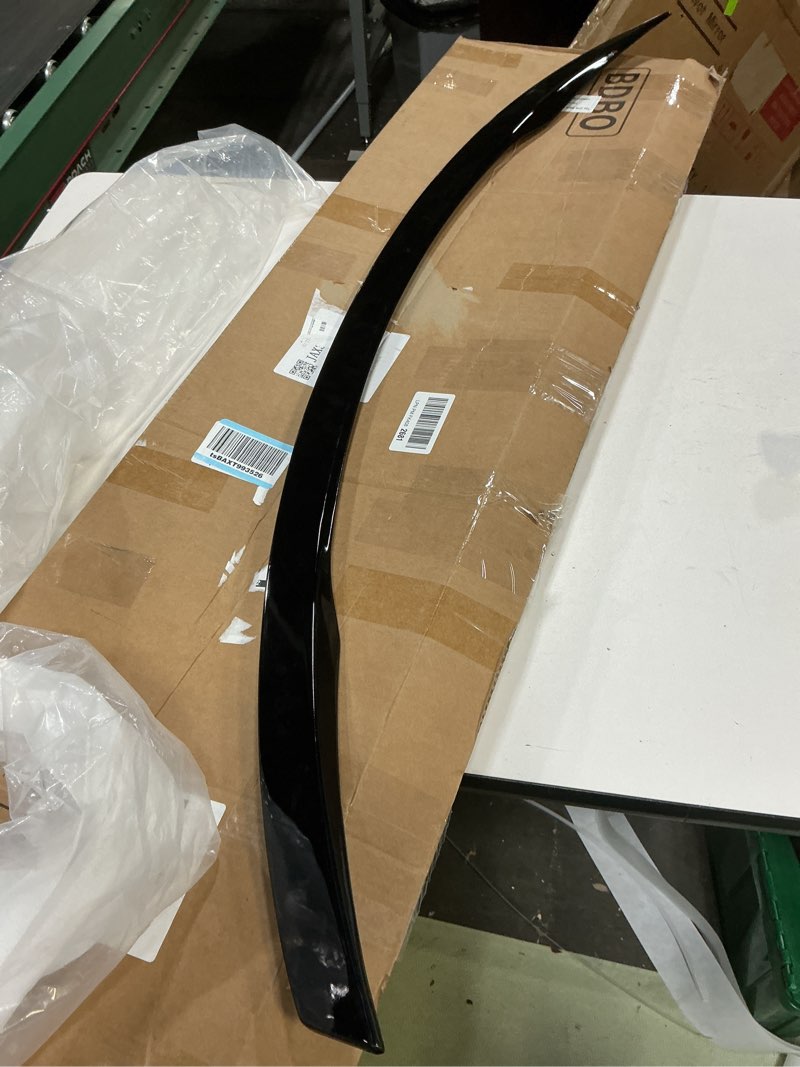 Condition photo showing Good Condition for 2015 2016 2017 Mustang 5.0 GT Model Spoiler Trunk OEM Black