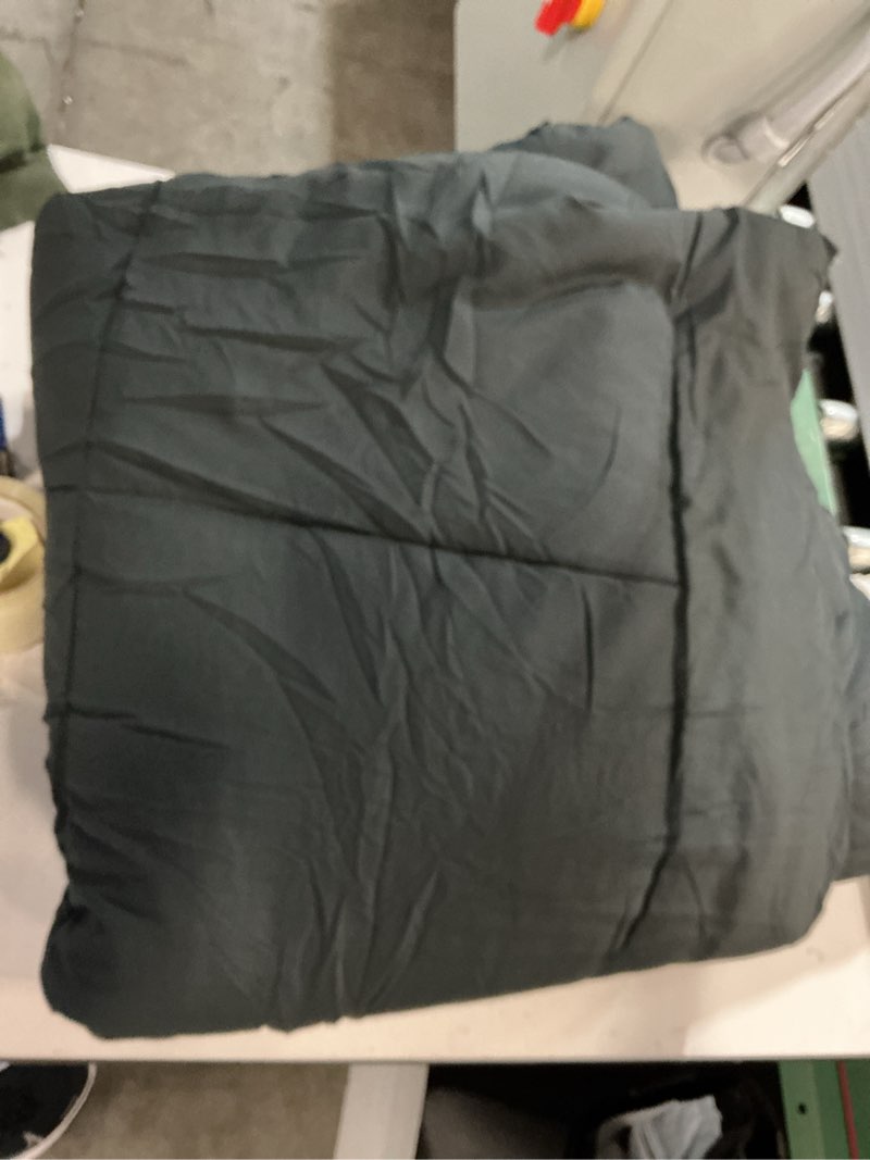 Condition photo showing Good Condition for cozylux king size comforter - black comforter king size, box stitched soft lightweight bed set, all season bedding sets with 1 down alternative comforter and  shams black king