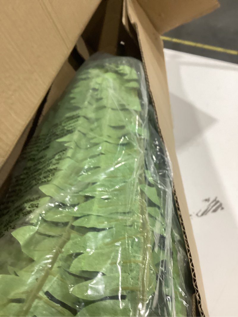 Condition photo showing New/Like New for Single Silky Artificial Boston Fern Bush, 49Inch Large Artificial Ferns for Outdoors, Large Faux Ferns Artificial Plants,Suitable for Decorating Office, Living Room Faux Greenery,95Branches