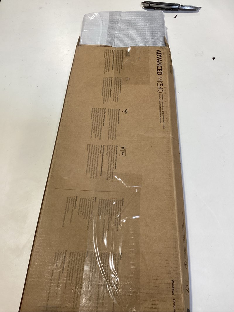 Condition photo showing New/Like New for logitech mk540 advanced wireless keyboard and mouse combo for windows, 2.4 ghz unifying usb-receiver, multimedia hotkeys, 3-year battery life, for pc, laptop 2024 model