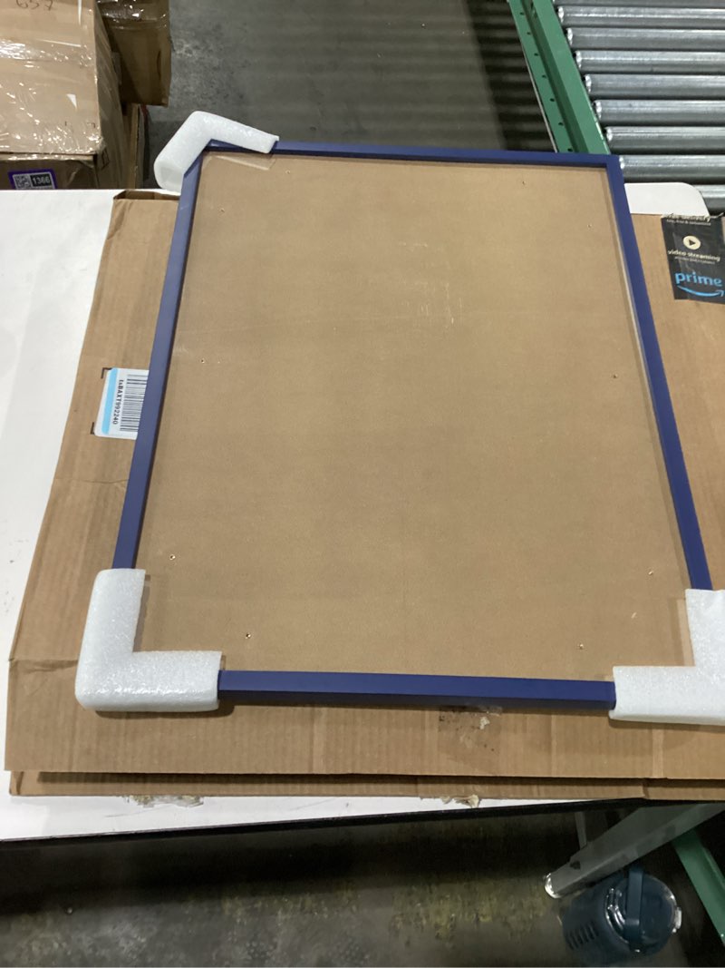 Blue picture frame. Unknown dimentions