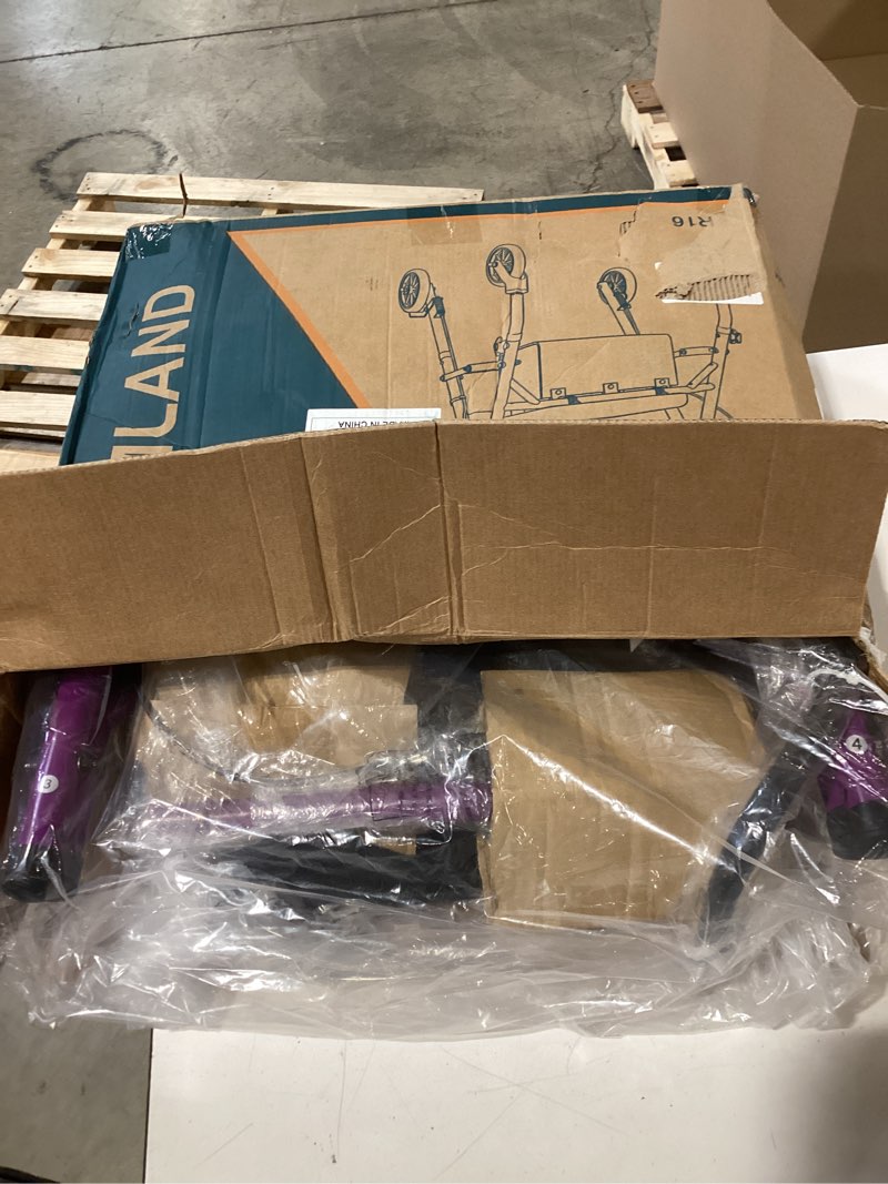 Condition photo showing Good Condition for homland walkers for seniors with seat, foldable rollator walker, reinforced aluminum frame, 8" big rubber wheels for all terrain, height adjustable lightweight rolling walker standard lavender