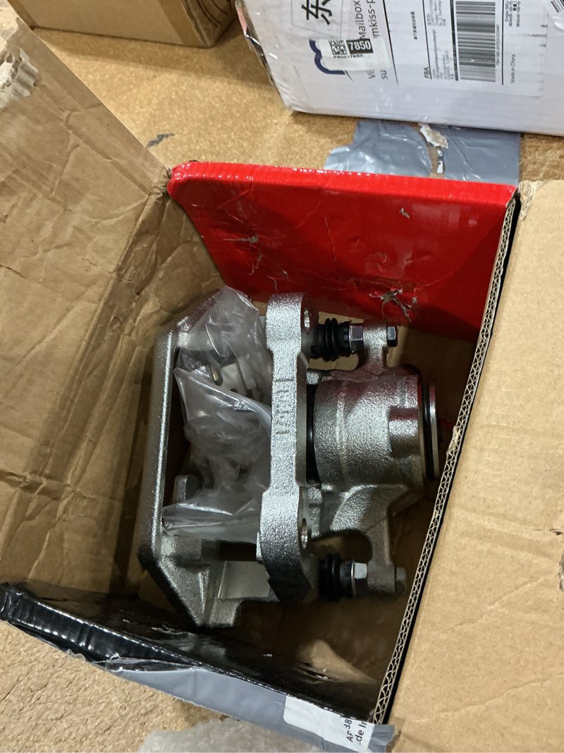 Condition photo showing New/Like New for a-premium rear right passenger side disc brake caliper with bracket | compatible with volvo models - s60 2011-2018, s80 2007-2016, v60 2015-2018, v70 2008-2010, xc60 2010-2017, xc70 2008-2016