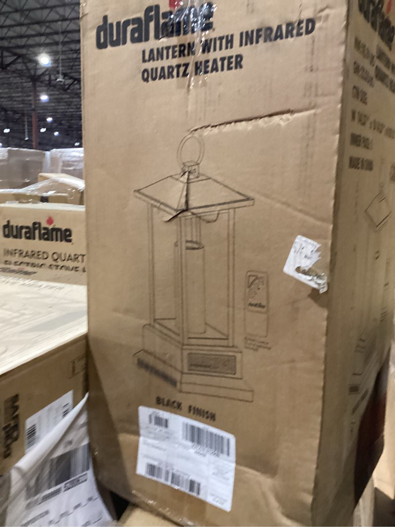 Duraflame lantern with quartz heater 