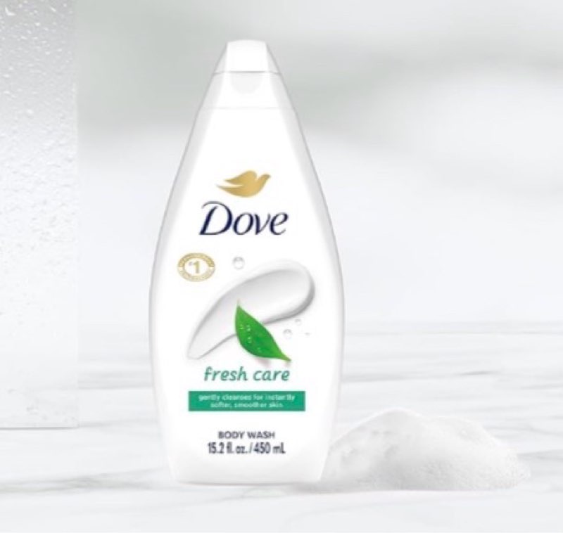 Dove Body Wash, Fresh Care for Unisex, 15.2 oz (Pack of 3) – Moisturizing & Nourishing Body Wash for