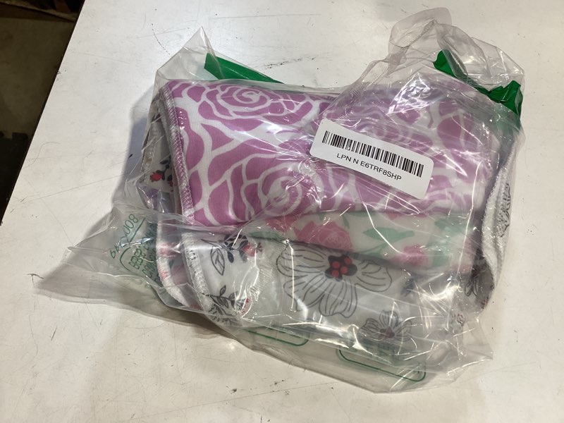 Condition photo showing As Is for 10-pack burp cloths for baby boys and girls - organic baby burp cloth,baby washcloths, burp rags, large neutral burp clothes for newborn multicolor-n