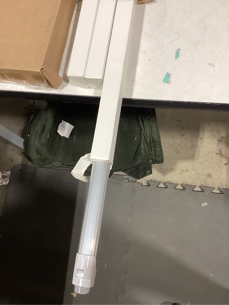 Condition photo showing Good Condition for Similar product JESLED 2FT T8 LED Tube Light, 12W(30W Equivalent), 1680LM, 6000K, Ballast Bypass, 24 Inch F20T12 Fluorescent Bulb Replacement, Dual Ended, 24” Lighting Tube Fixture (4-Pack) 2FT-4Pack