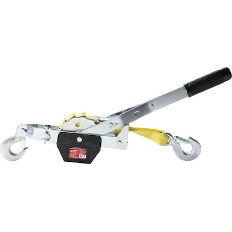 x-power 2000-lb 8-ft steel cable puller winch