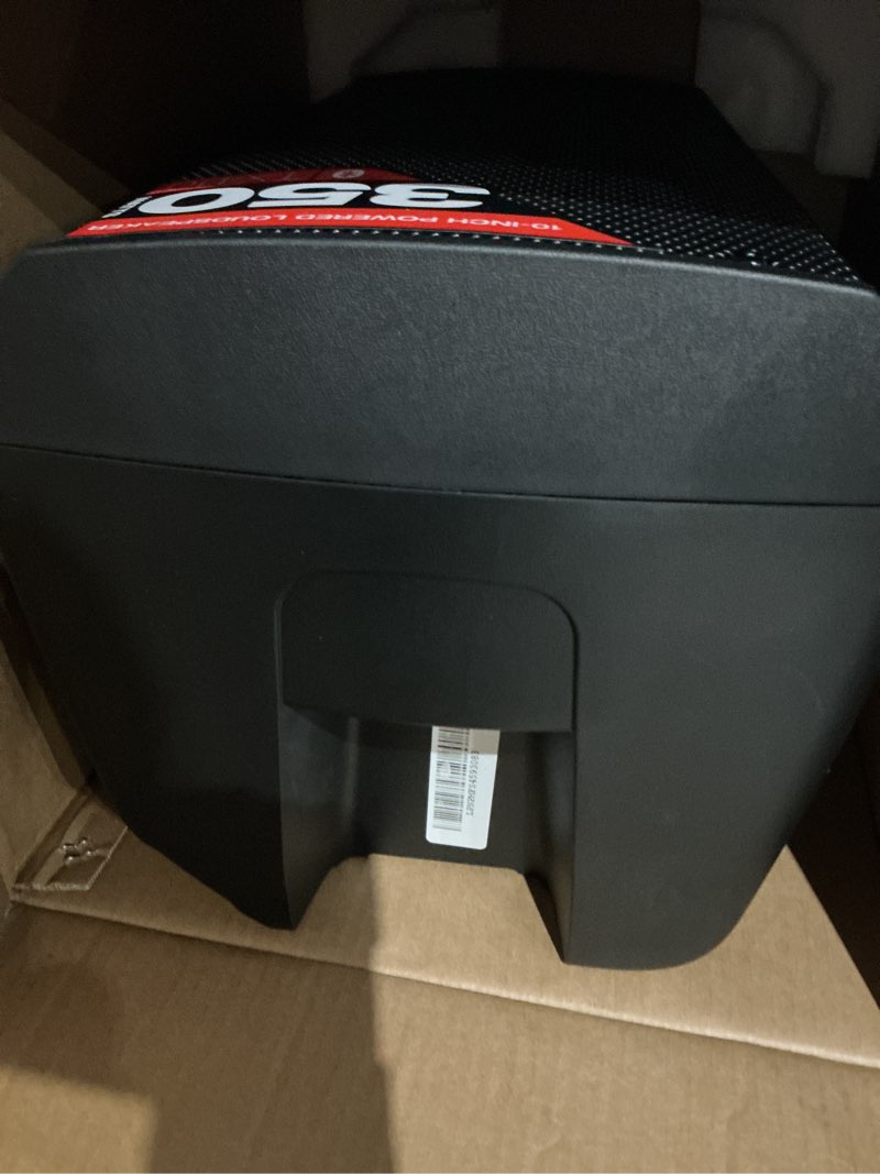 Condition photo showing As Is for alto tx410 350w 10" powered pa speaker with tws bluetooth, 2-channel mixer, monitor for band or dj and musicians, rehersals, venues or events 10" pa speaker pa speaker