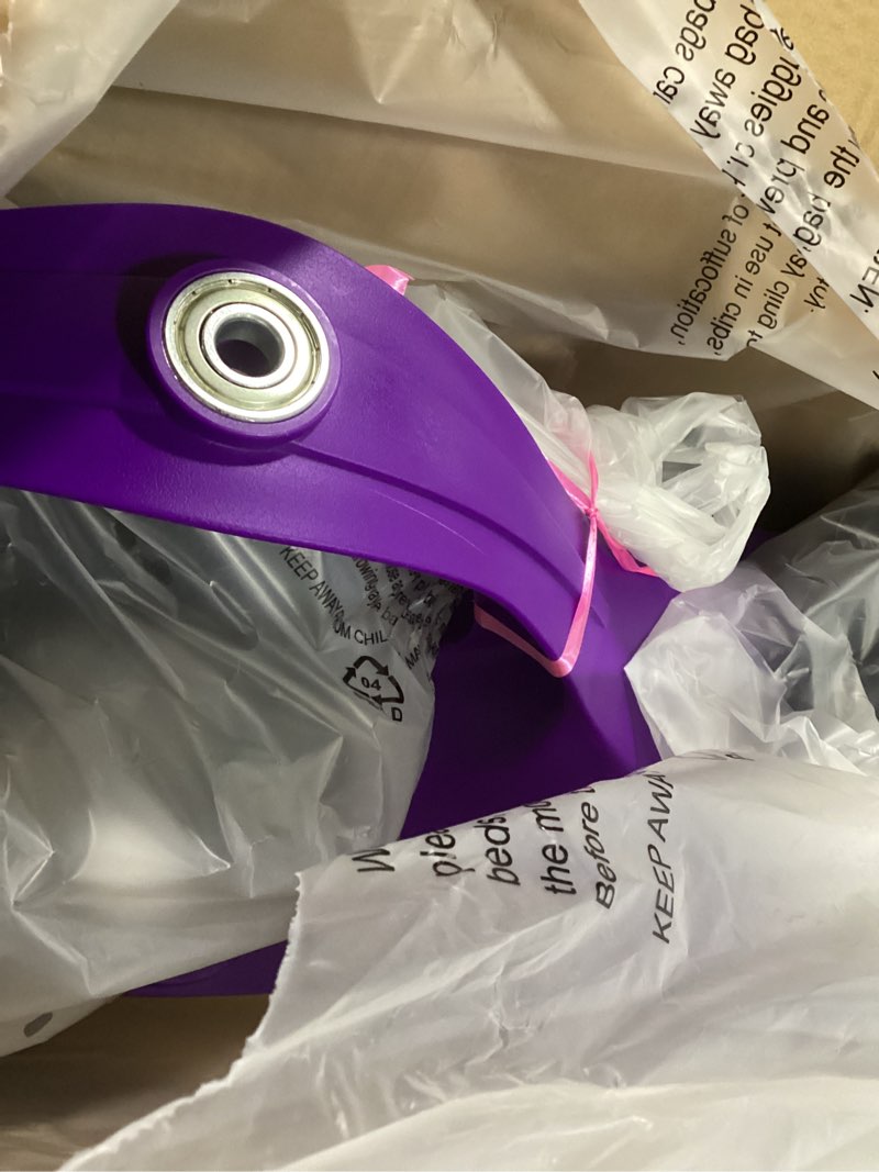 Condition photo showing Good Condition for Wiggle Car - Ride on Toy for Ages 3 and Up - Toddler Ride on Toys with no Batteries, Gears or Pedals Just Twist, Wiggle, and Go by Lil’ Rider (Purple)