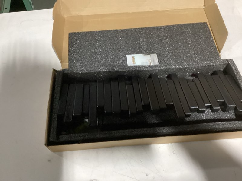 Condition photo showing As Is for Similar to Wooden Coat Rack Wall Mounted Sticks Multi Rack Solid Handmade Natural Wood Artwork with 5 Flip-Down Unique Modern Hooks for Coats Bag Hat Umbrella Black