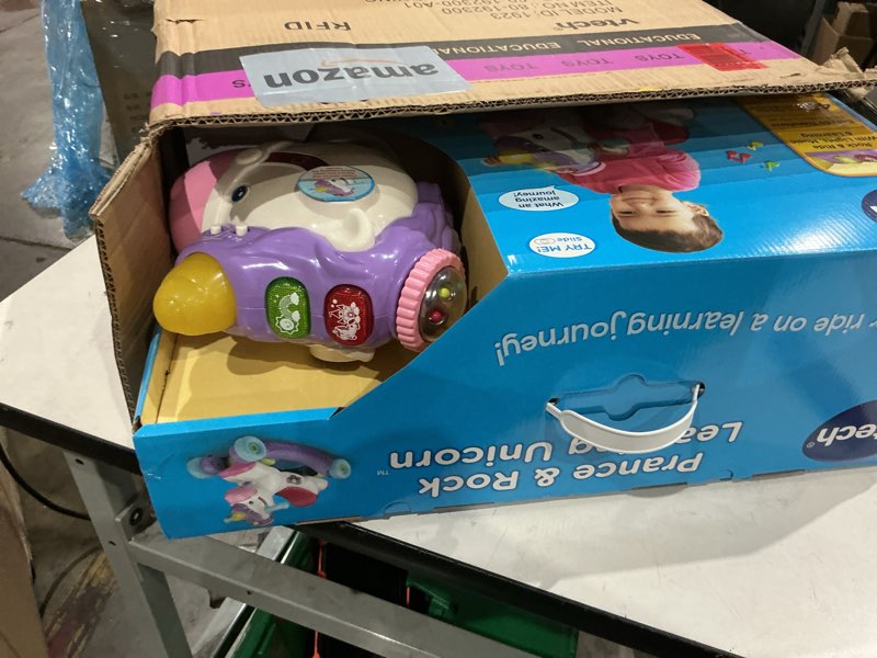 Condition photo showing Good Condition for vtech prance and rock learning unicorn, multicolor