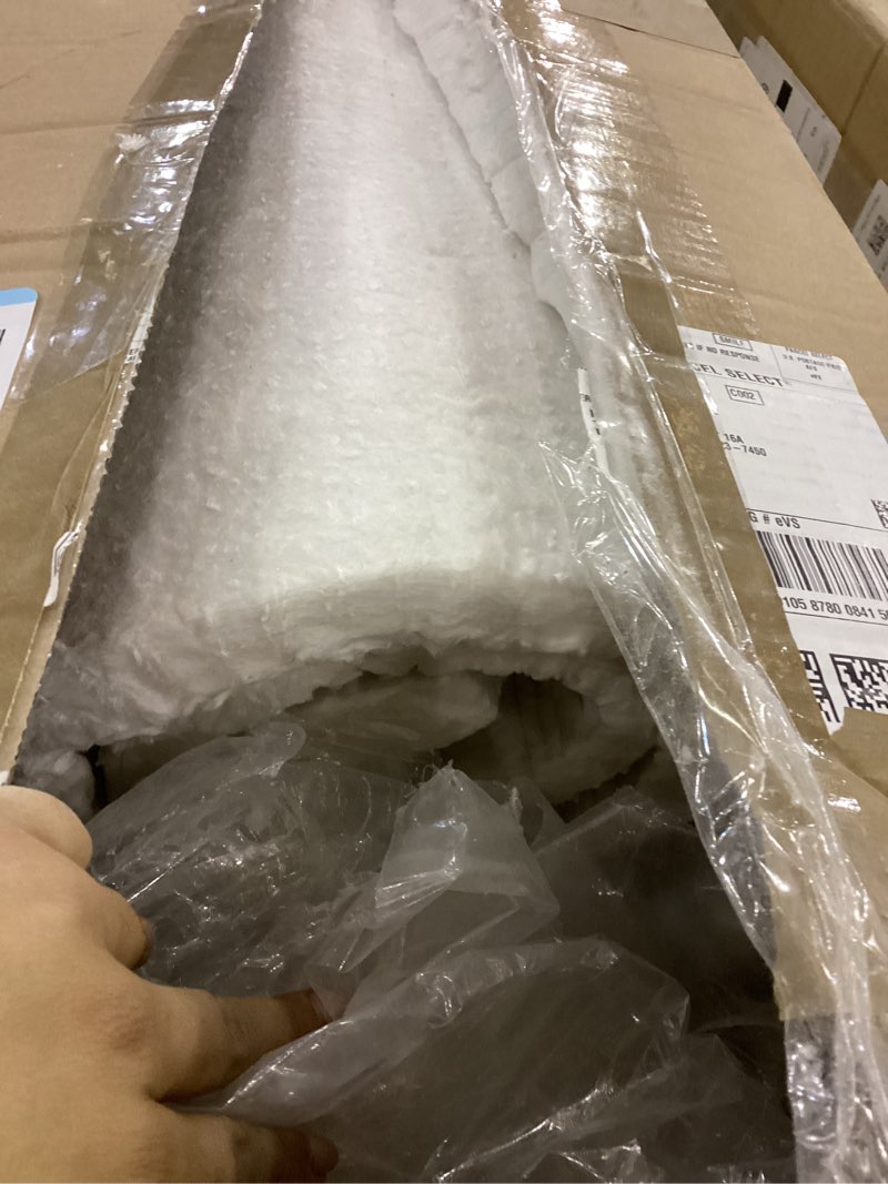 Condition photo showing As Is for 60'' x24'' x1'' (Thick) Ceramic Fiber Blanket Fireproof Insulation Baffle Rated to 2400F, High-Temperature Resistance for Oven Stoves, Kilns, Forges 60"*24"*1"/1 piece