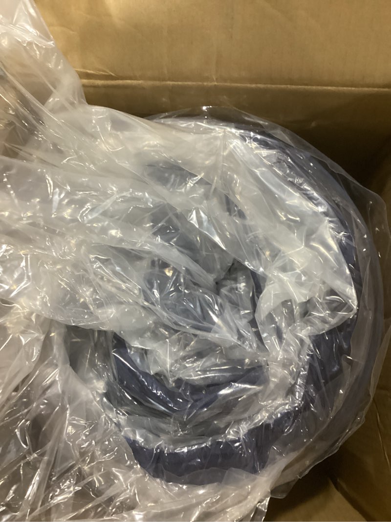 Condition photo showing Good Condition for MAXYOYO Tri-Fold Mattress, 6 Inch Tufted Folding Mattress Full Foam Bed, Foldable Floor Couch Guest Bed Topper Portable Camping Sleeper with Corded Fabric, Navy, 53"x75" Full Navy