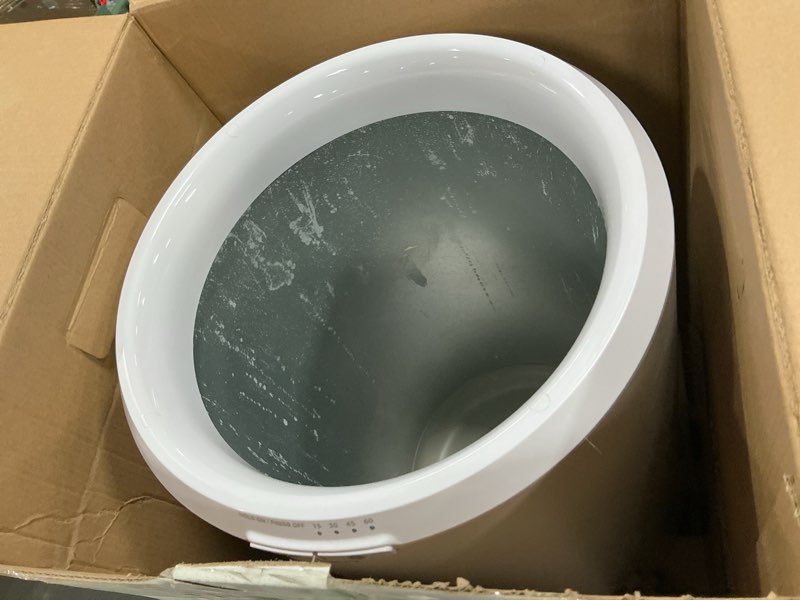 Condition photo showing As Is for Zadro Large Hot Towel Warmer Bucket Timer Electric Towel Warmer for Bathroom Auto-Shut Off Heated Towel Warmer Spa