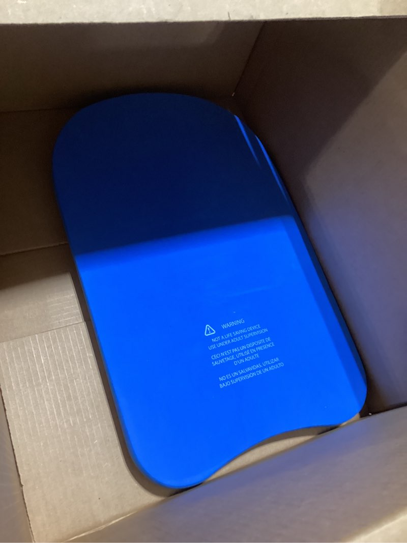 Condition photo showing Good Condition for swim training kickboard - swimming pool equipment foam kick board by swim research (available in adult or junior size, sold separately) adultblue
