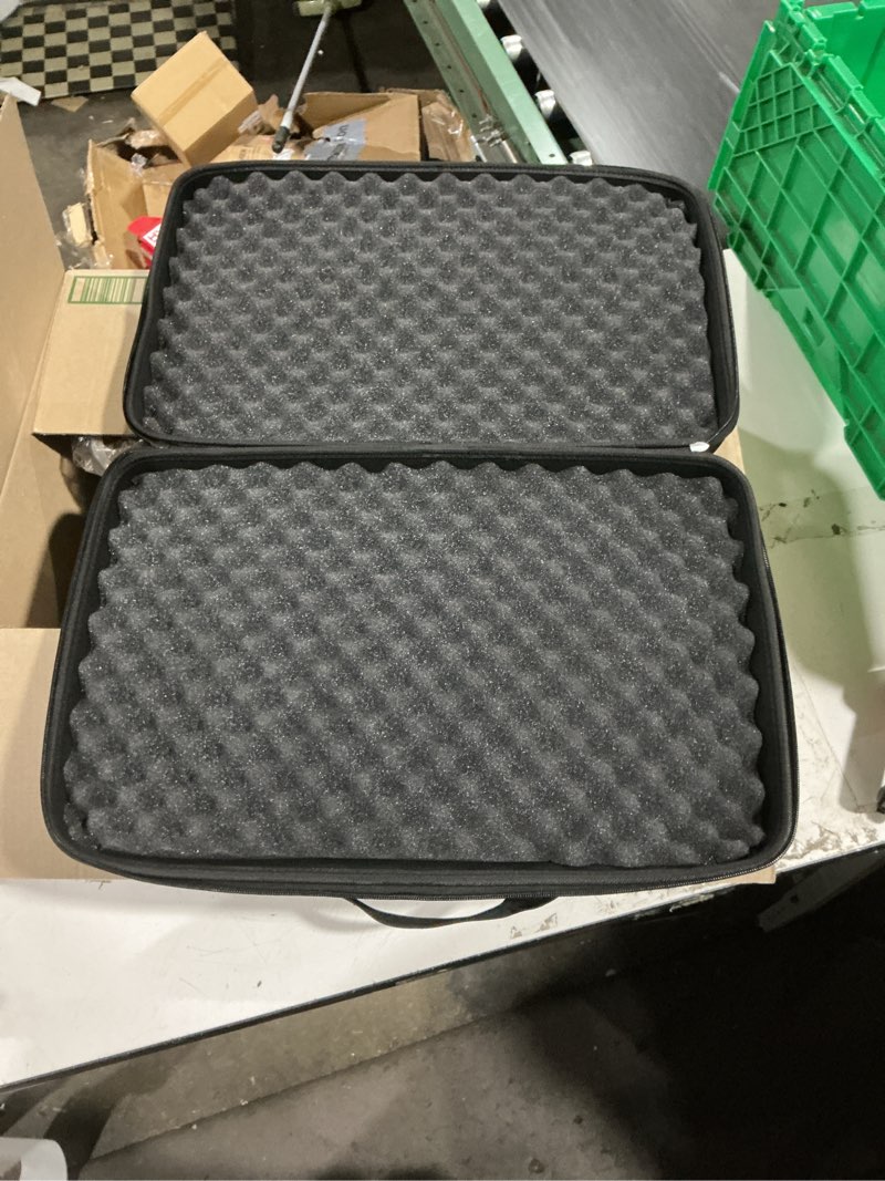 Condition photo showing Good Condition for gearlux dj controller case | fits pioneer flx4 & flx2, hercules djcontrol mix ultra & inpulse 200 mk3, roland dj-202 | black hard shell | padded foam interior