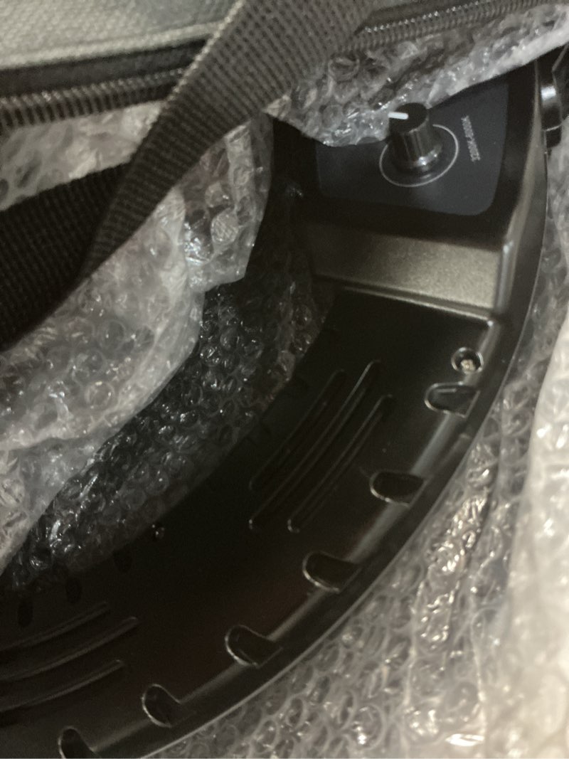 Condition photo showing As Is for ring light 18 inch led ringlight kit with 73 inch tripod stand with phone holder adjustable 3200-6000k color temperature circle mua lighting for camera for vlog, makeup,youtobe, video shooting, selfie 18 inch ringlight