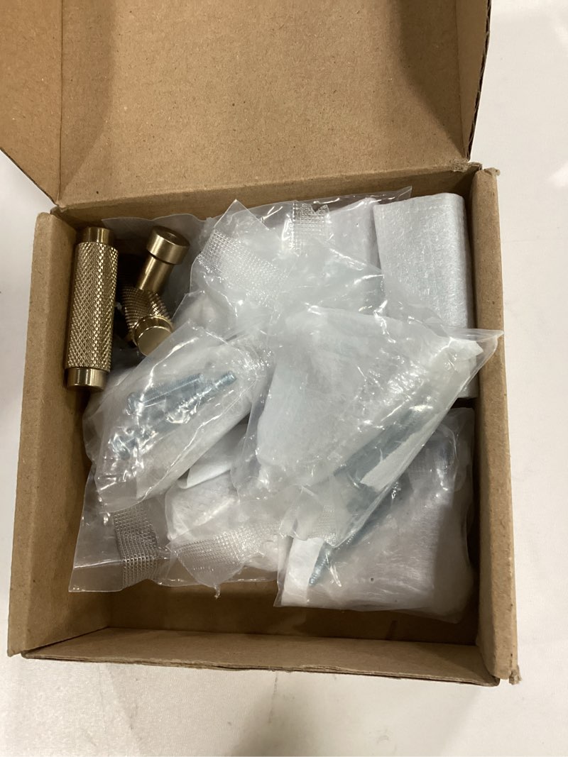 Condition photo showing Good Condition for 10 Pack Champagne Knurled Cabinet Knobs for Dresser Champagne Gold Cabinet Pulls Kitchen Hardware for Cabinets CK0028 Single Hole Champagne Bronze