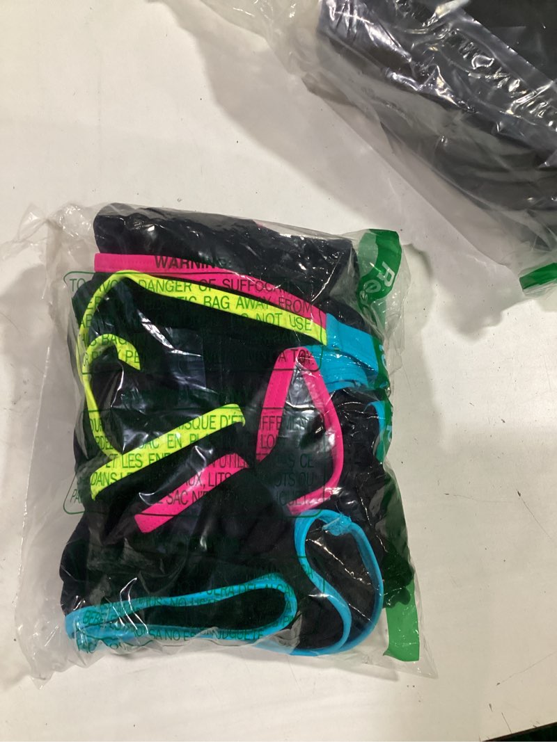 Condition photo showing Good Condition for blooming jelly womens two piece tankini swimsuits modest tummy control swim suits 2026 neon full coverage bathing suit black size large