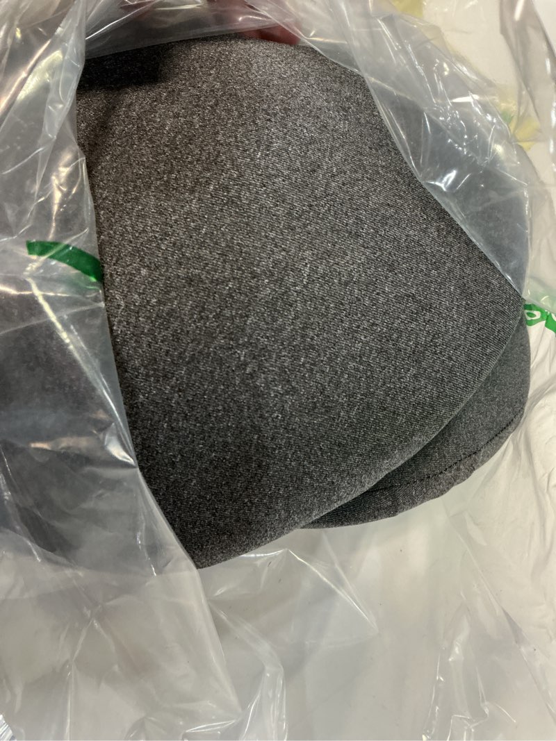 Condition photo showing Good Condition for 3-in-1 electric lumbar support pillow for bed and chair, triple fusion back massager with heated, vibration and traction for lower back pain relief and spine support gray