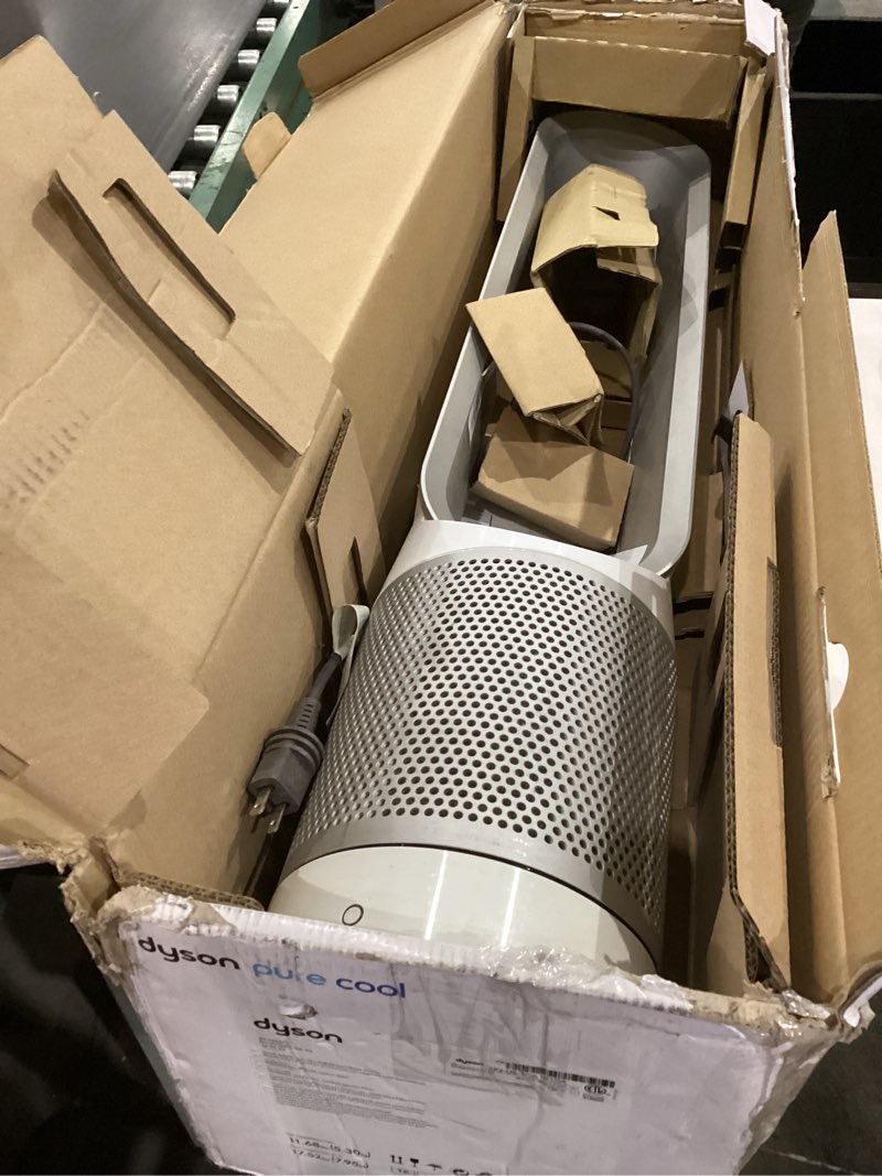 Condition photo showing Good Condition for dyson purifier cool pc1, hepa air purifier tower fan, app and remote controlled, 350° oscillation, 10 levels, bladeless (white)