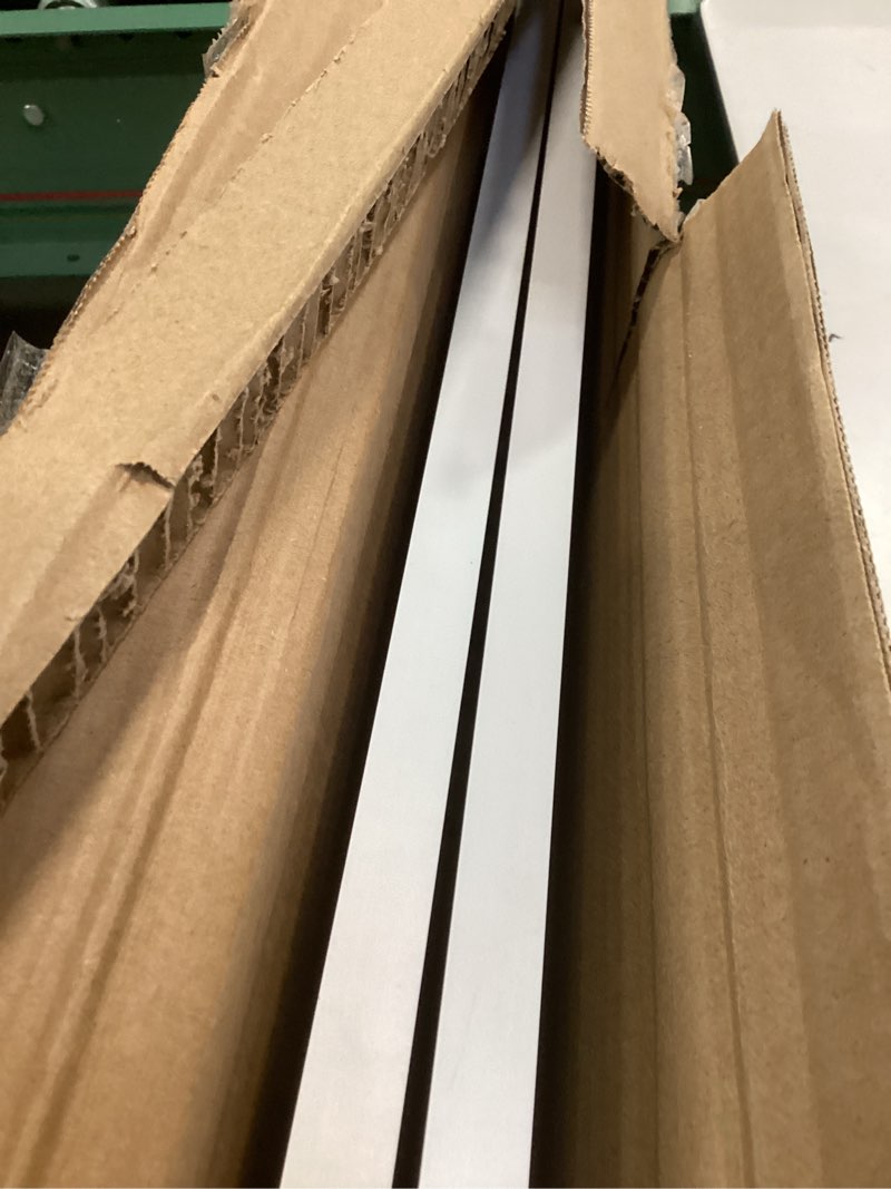 Condition photo showing New/Like New for MaxGear Large Cork Bulletin Board 48" x 36", Foldable Notice Boards with Silver Aluminium Frame, 4' x 3' Wall-Mounted PinBoard, CorkBoards for Office, School & Home, Includes 20 Pushpins